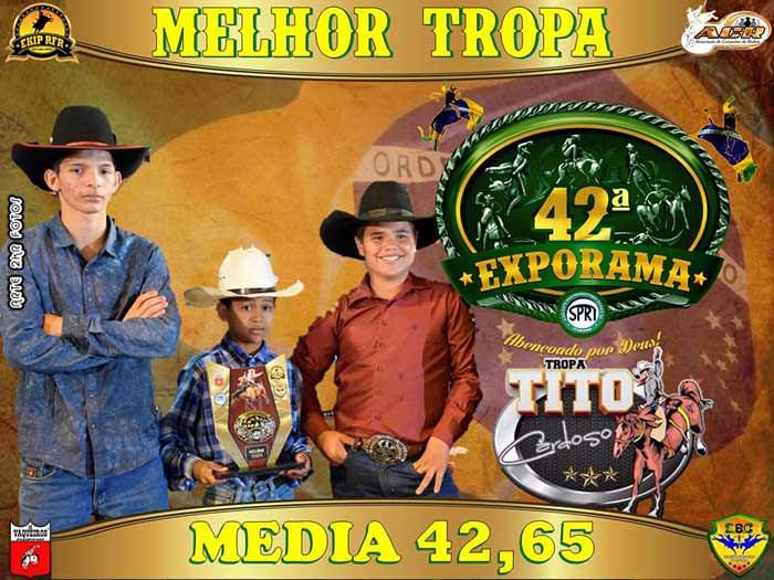 EXPORAMA - Conheça os campeões do rodeio da 42ª Exporama