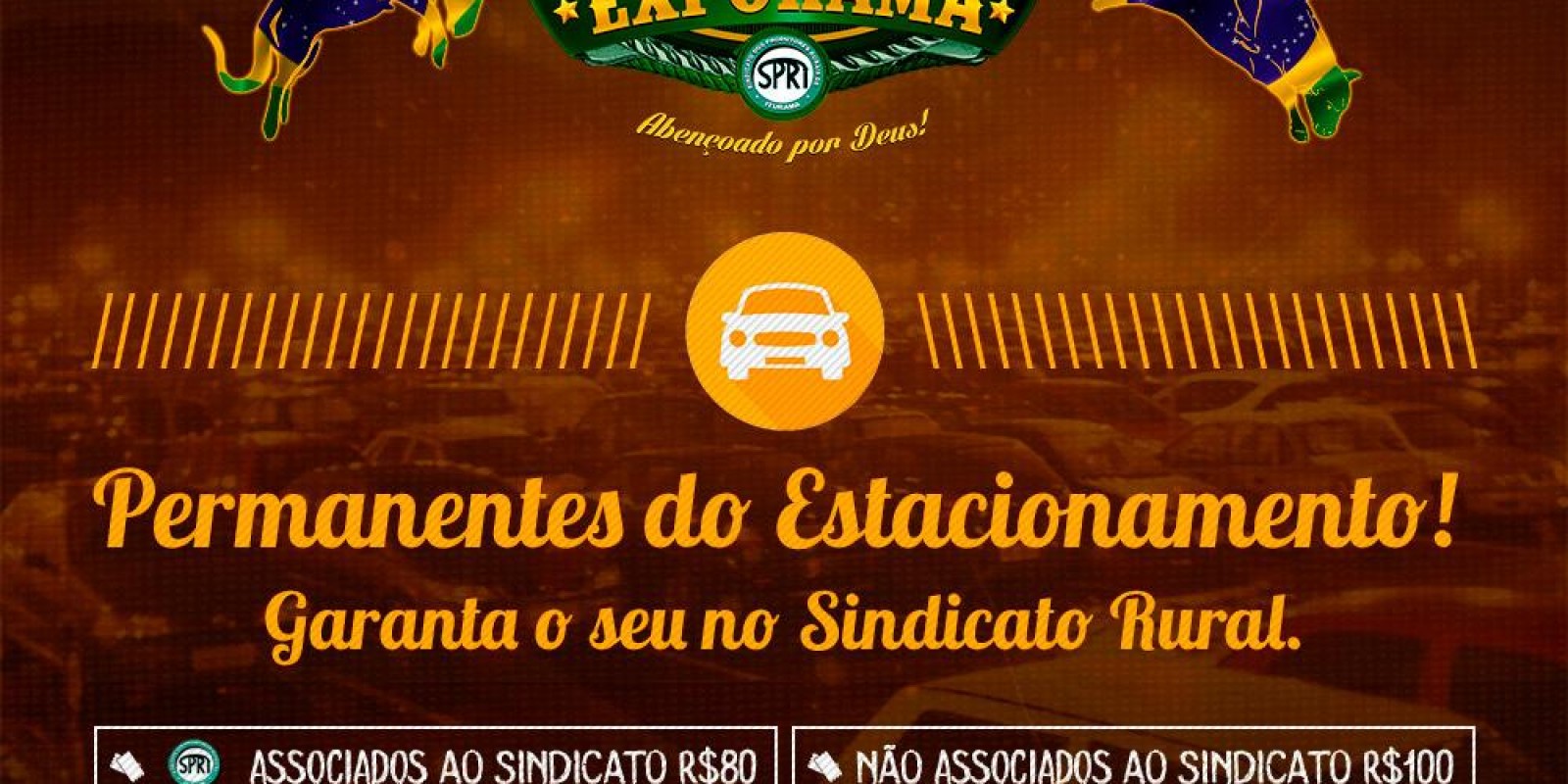 Compre já o seu permanente da 42ª Exporama! Não deixe pra última hora!