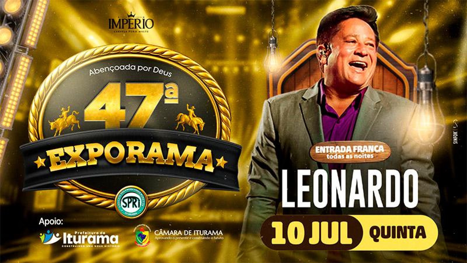 47ª Exporama - Show com Leonardo