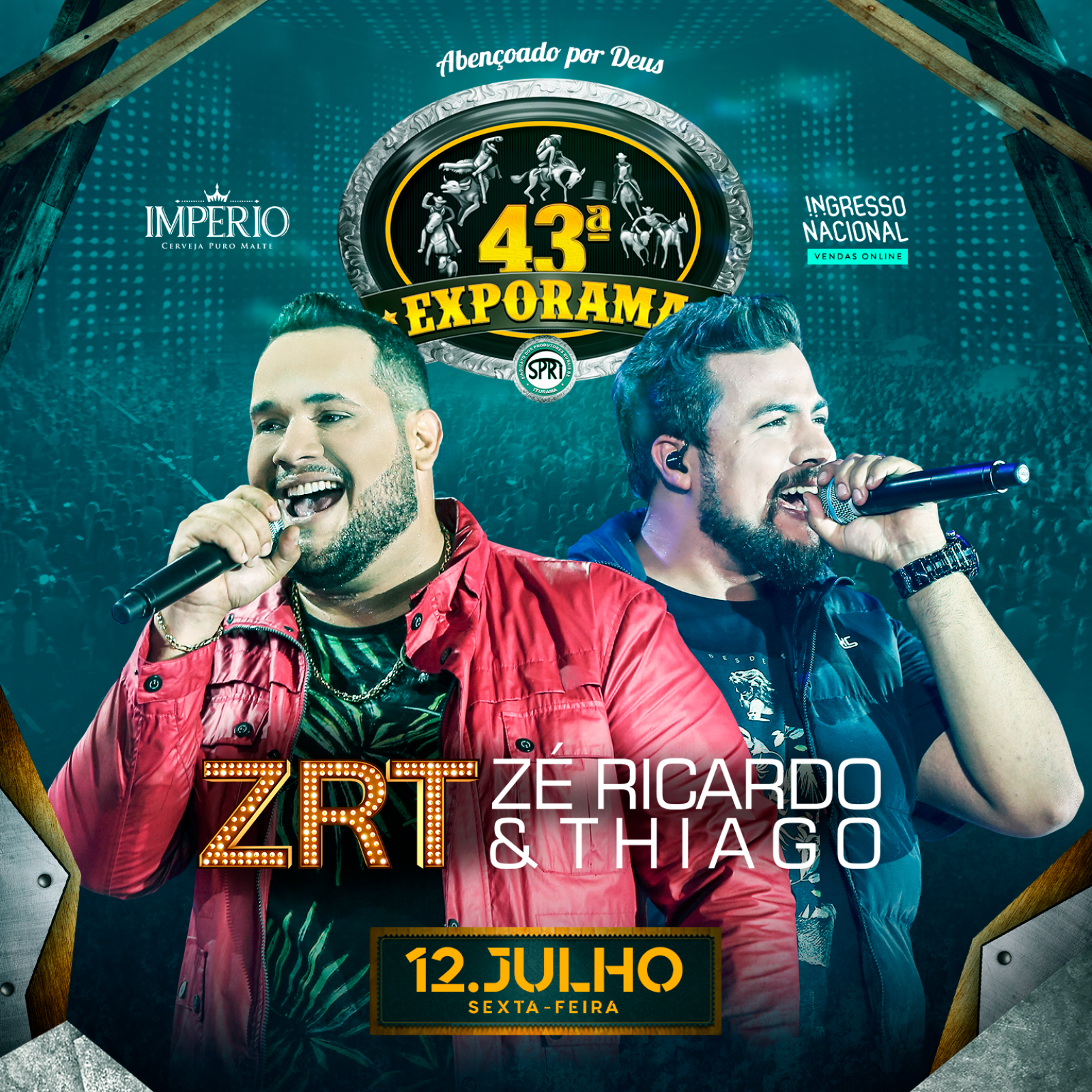 43ª Exporama - Show com Zé Ricardo e Thiago