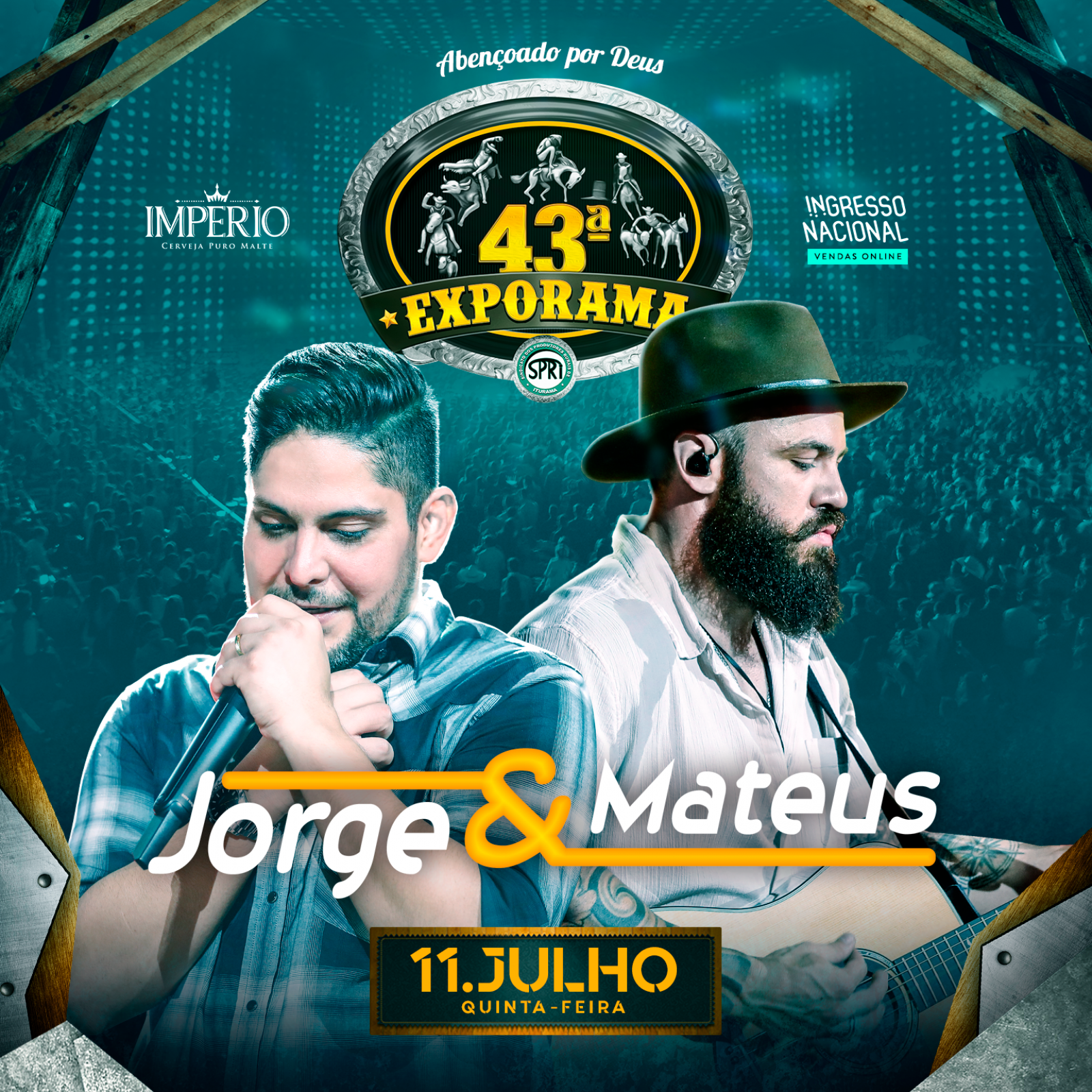 43ª Exporama - Show com Jorge e Mateus