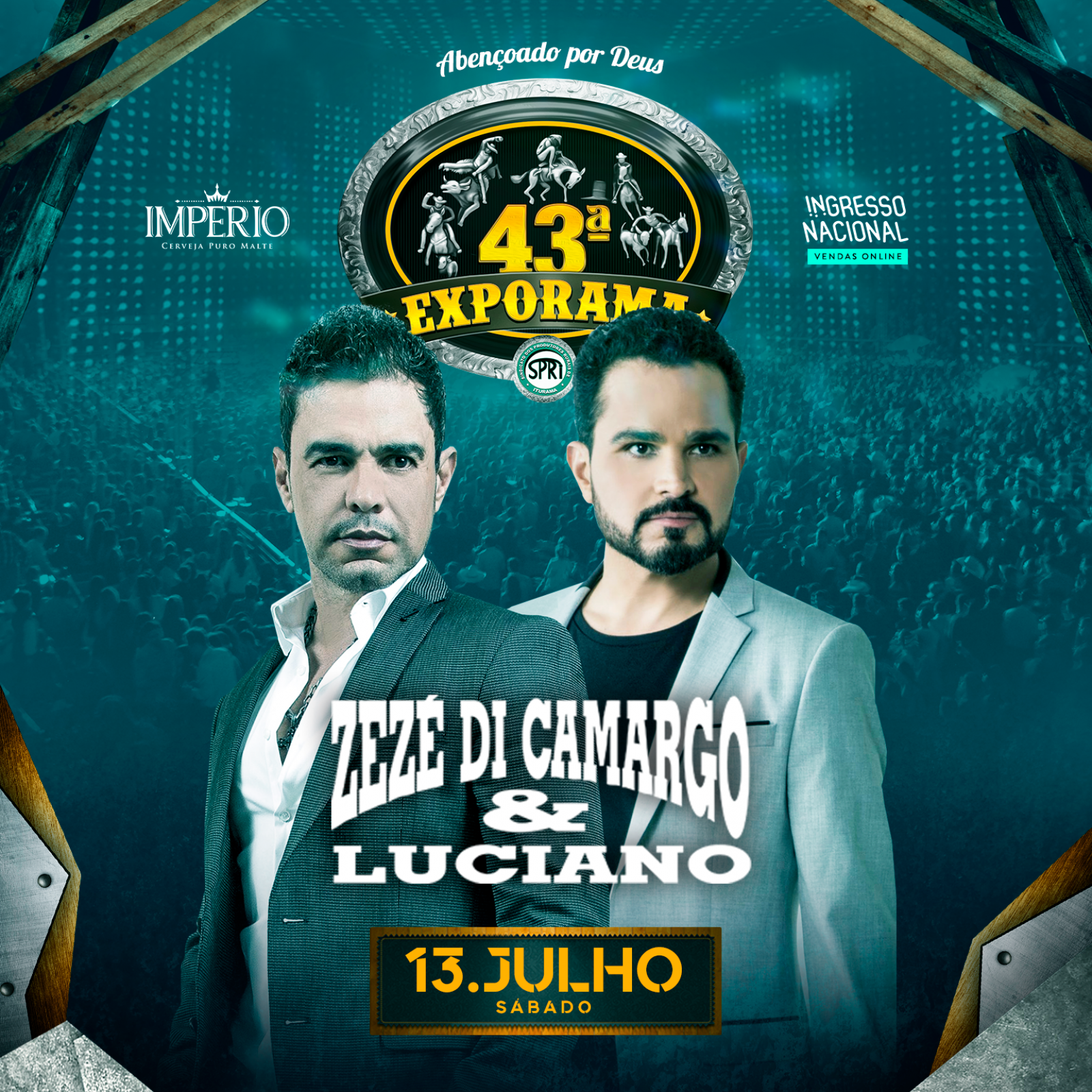 43ª Exporama - Show com Zezé Di Camargo & Luciano