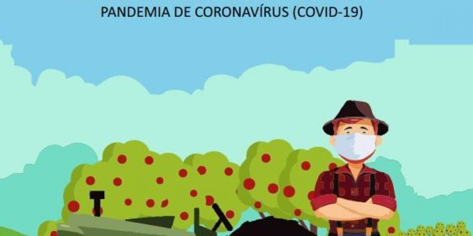Cartilha reforça cuidados durante a colheita de produtos agrícolas para evitar o coronavírus