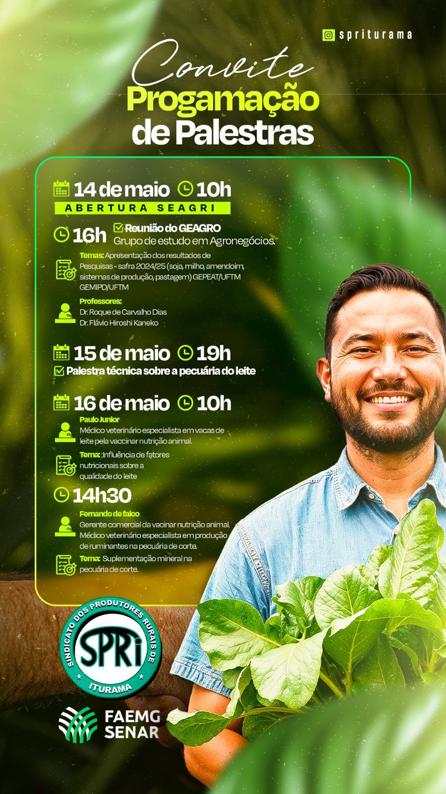 Iturama: 3ª SEAGRI tem início com presença de autoridades e programação até sexta feira